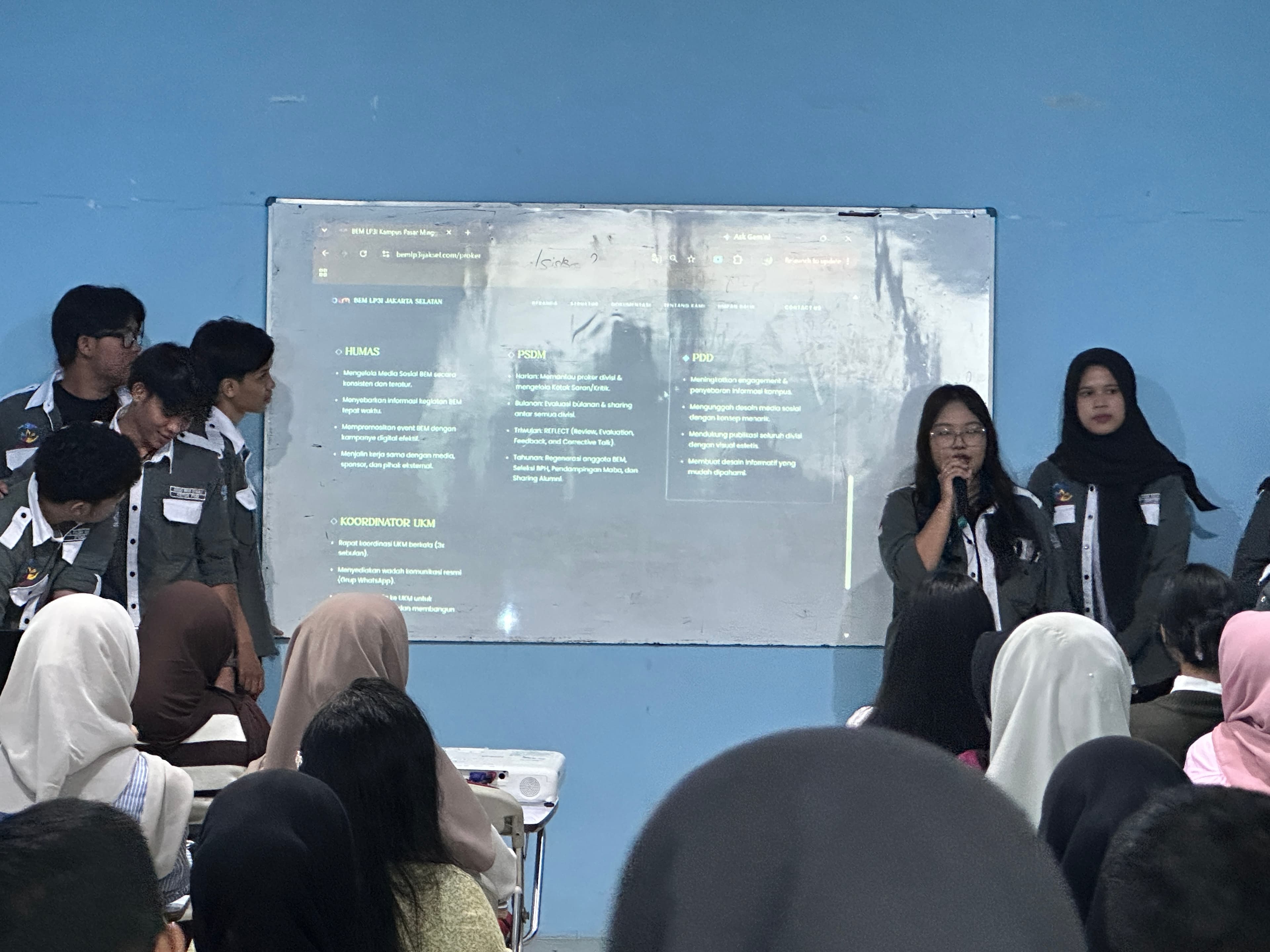 Dokumentasi Sosialisasi BEM 5